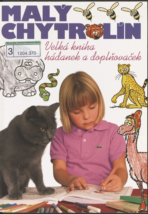 Malý chytrolín: velká kniha hádanek a doplňovaček