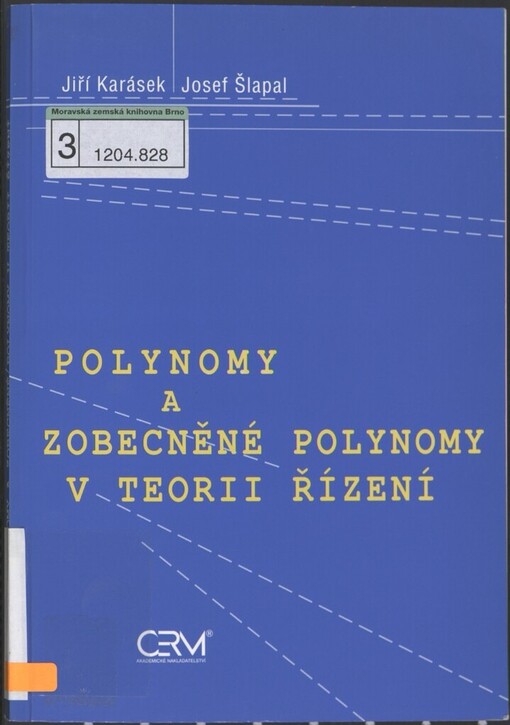 Polynomy a zobecněné polynomy v teorii řízení