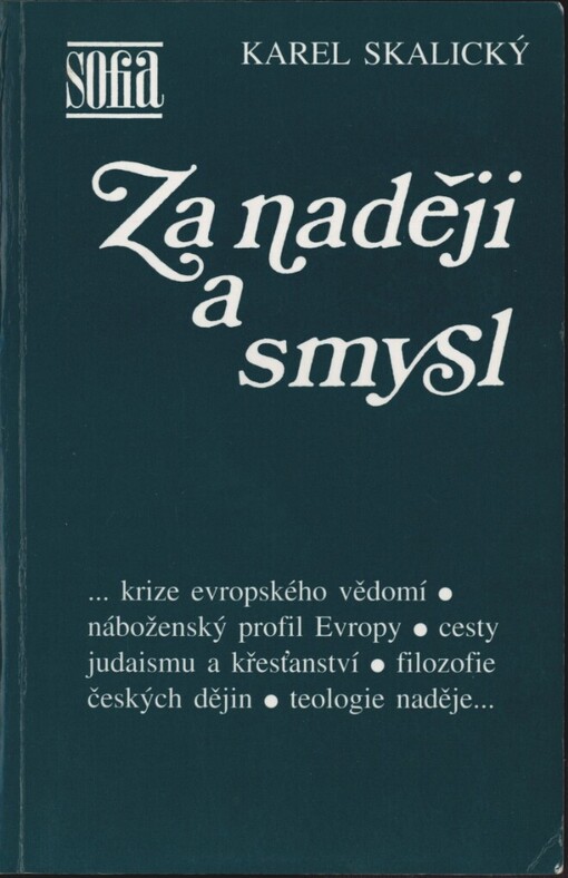 Za naději a smysl