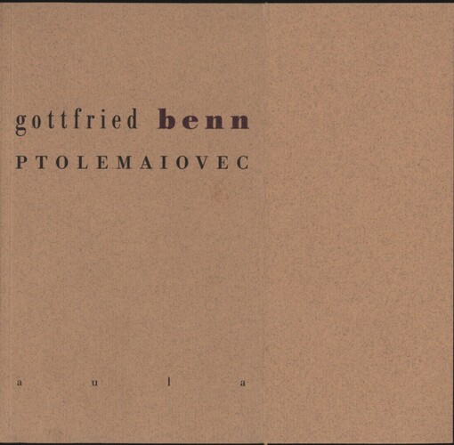 Ptolemaiovec: berlínská novela, 1947