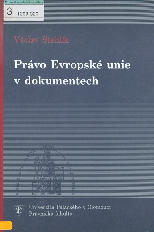 Právo Evropské unie v dokumentech