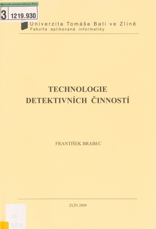 Technologie detektivních činností