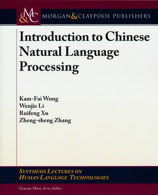 Introduction to Chinese natural language processing