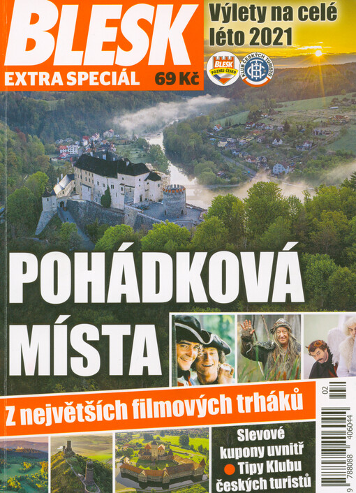 Pohádková místa : z největších filmových trháků : výlety na celé léto 2021