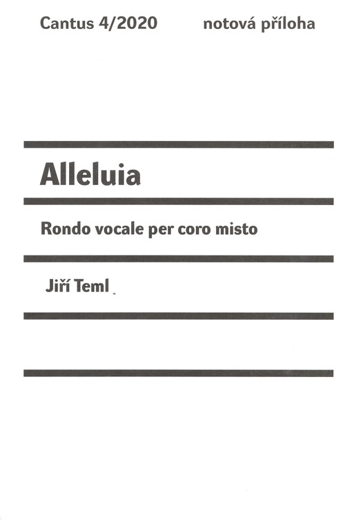 Alleluia : rondo vocale per coro misto