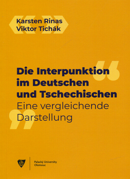 Die Interpunktion im Deutschen und Tschechischen : eine vergleichende Darstellung