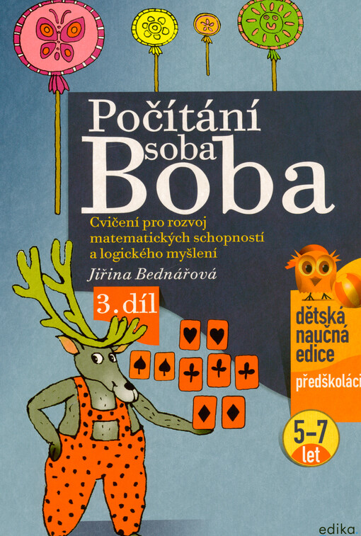 Počítání soba Boba : cvičení pro rozvoj matematických schopností a logického myšlení