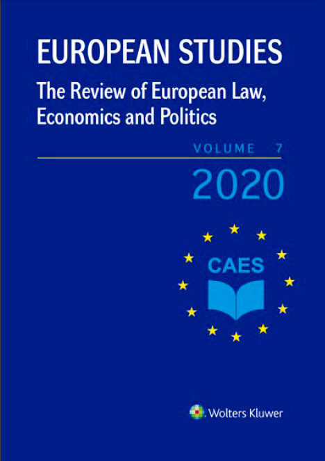 European studies : the review of European law, economics and politics