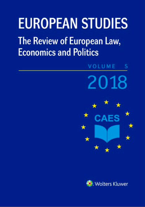 European studies : the review of European law, economics and politics