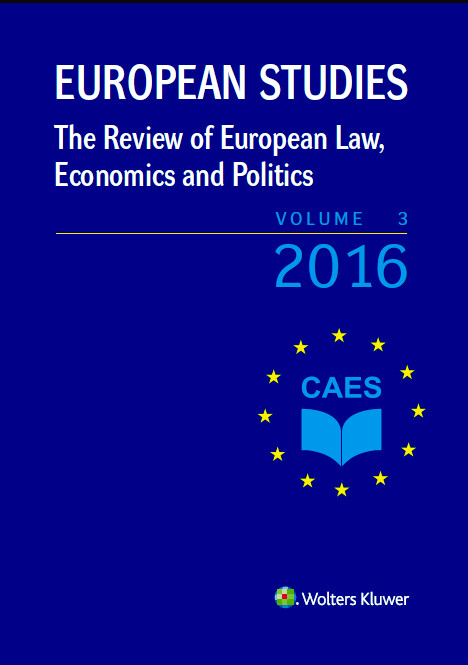 European studies : the review of European law, economics and politics