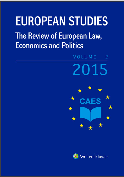 European studies : the review of European law, economics and politics
