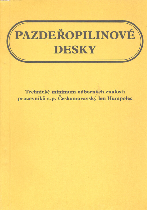 Pazdeřopilinové desky