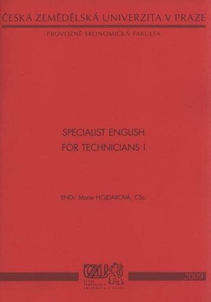 Specialist English for technicians I