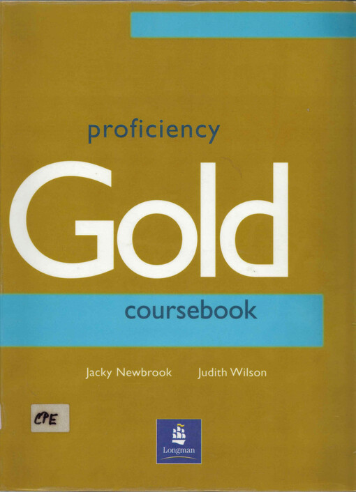 Proficiency gold : coursebook