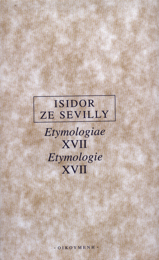 Etymologiae = Etymologie