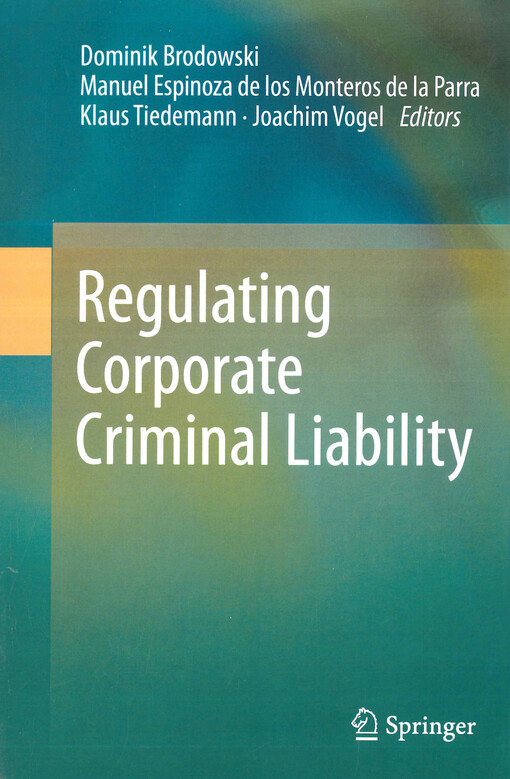 Regulating corporate criminal liability