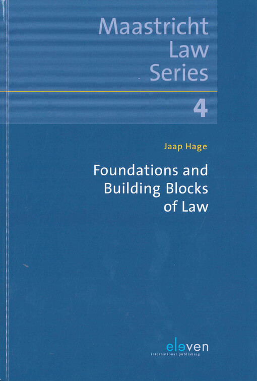 Foundations and building blocks of law