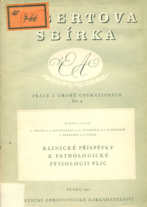 Klinické příspěvky k pathologické fysiologii plic