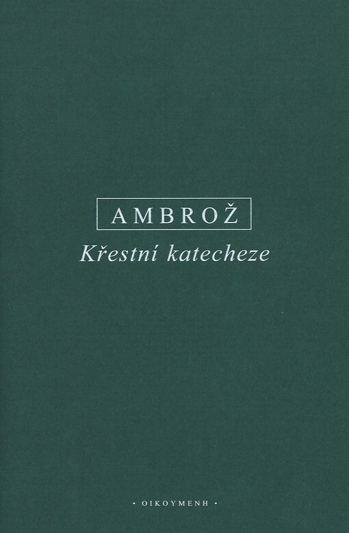 Křestní katecheze : latinsko-české vydání