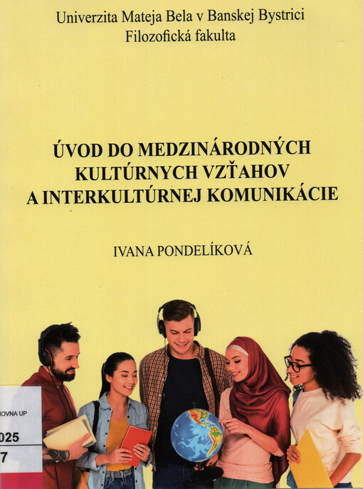 Úvod do medzinárodných kultúrnych vzťahov a interkultúrnej komunikácie