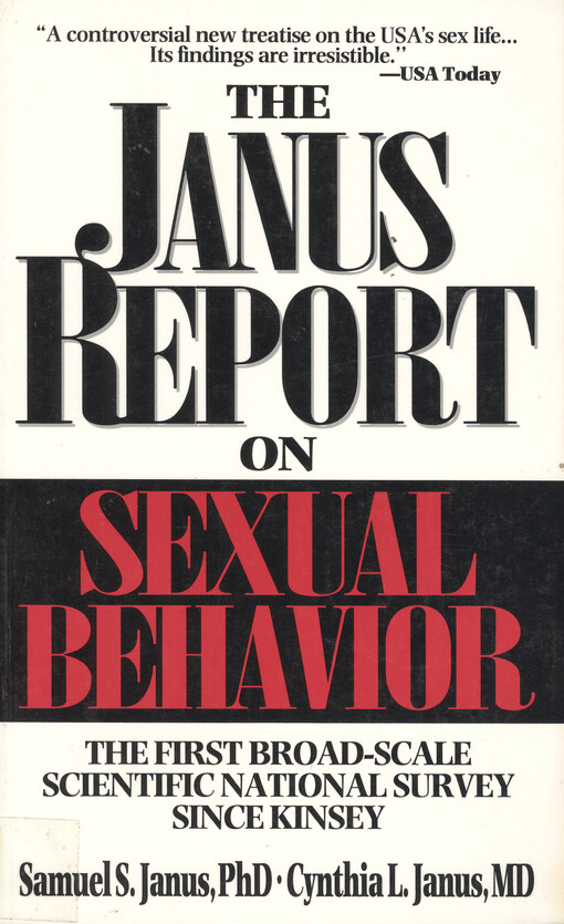 The Janus report on sexual behavior
