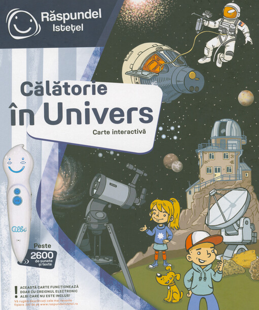 Călătorie în Univers : carte interactivă