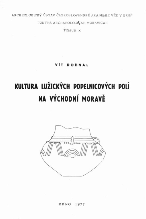 Kultura lužických popelnicových polí na východní Moravě