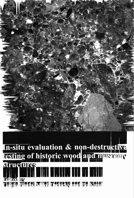 In-situ evaluation & non-destructive testing of historic wood and masonry structures