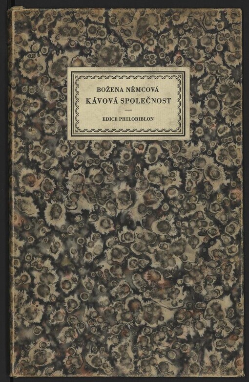 Kávová společnost :Scéna ze společenského života zvlášť krásné pleti (Rachejtle 1855)