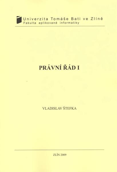 Právní řád I