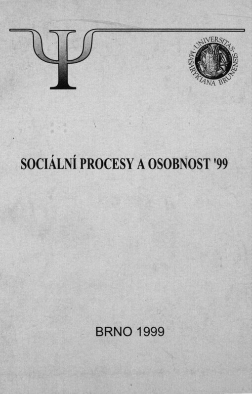Sociální procesy a osobnost