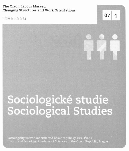 The Czech labour market: changing stuctures and work orientations