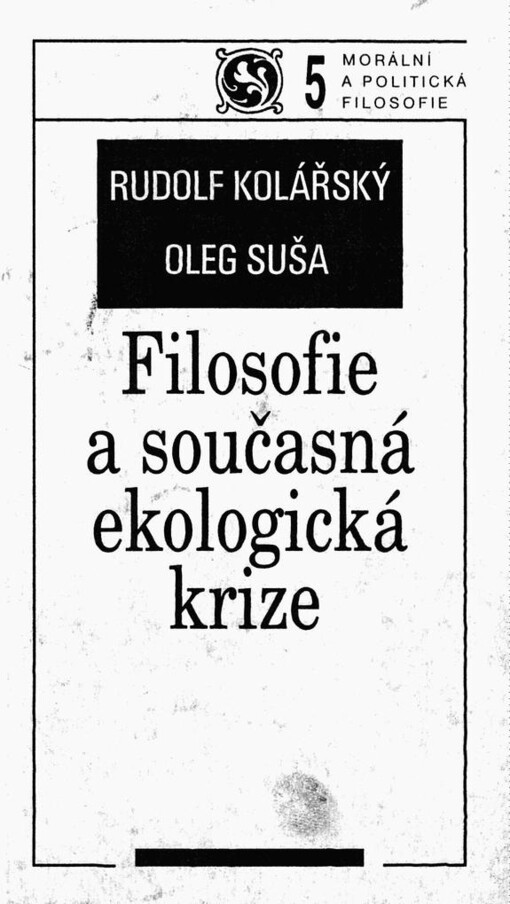Filosofie a současná ekologická krize