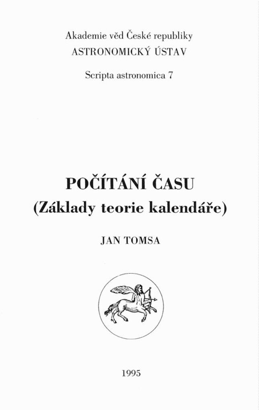 Počítání času : (základy teorie kalendáře)