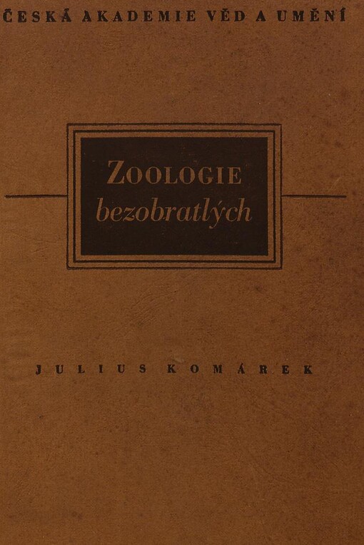 Zoologie bezobratlých