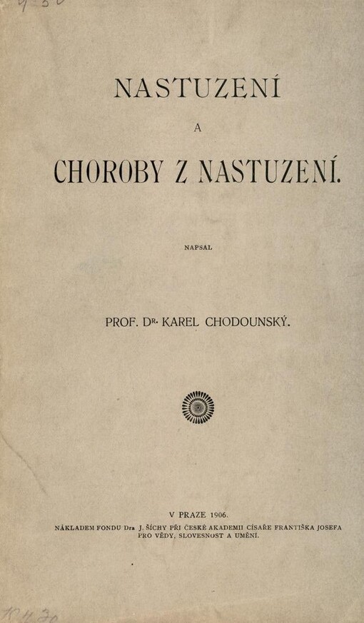 Nastuzení a choroby z nastuzení