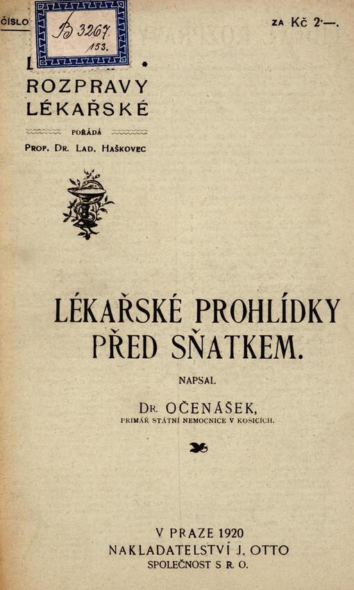 Lékařské prohlídky před sňatkem