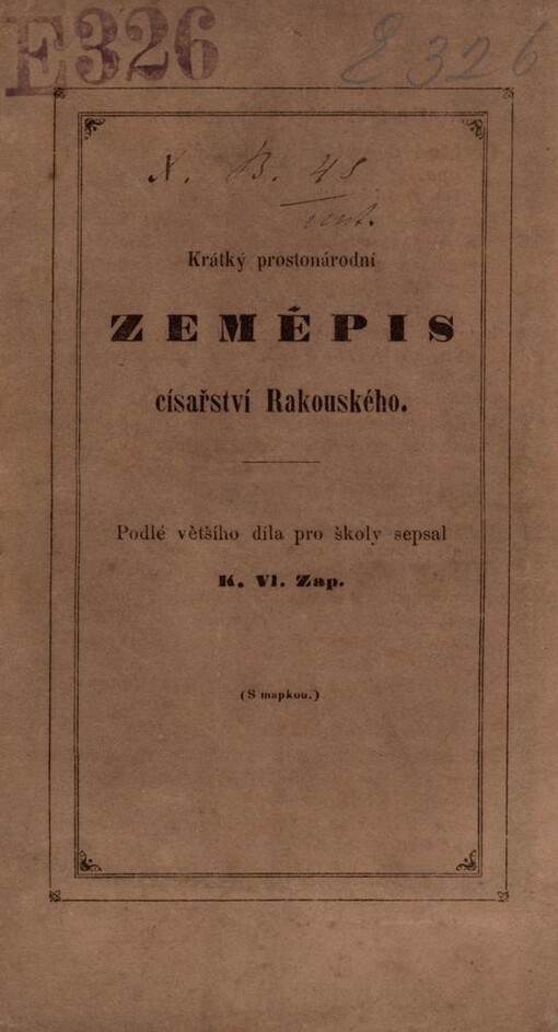 Krátký prostonárodní Zeměpis císařství Rakouského