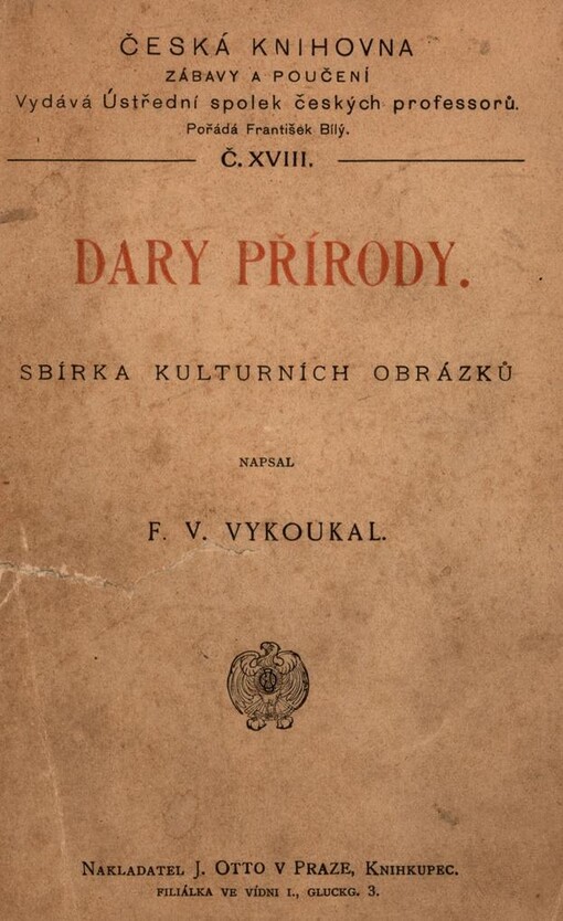 Dary přírody: sbírka kulturních obrázků