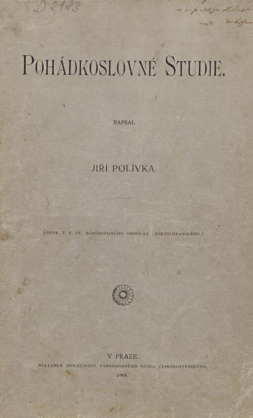 Pohádkoslovné studie