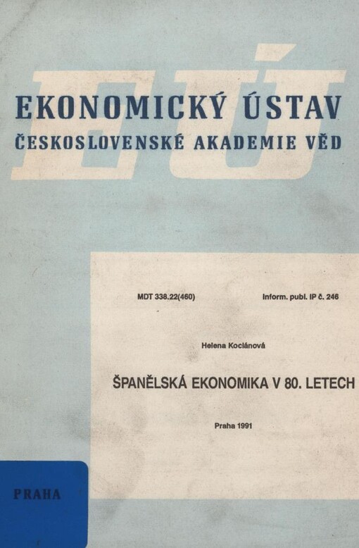 Španělská ekonomika v 80. letech