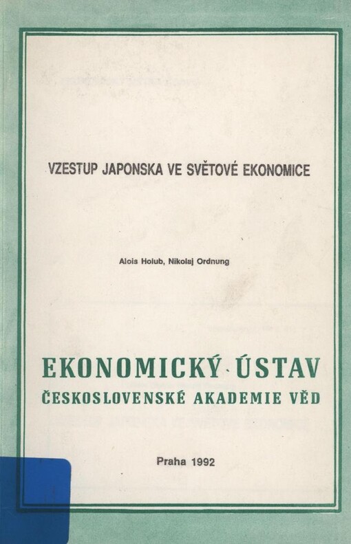 Vzestup Japonska ve světové ekonomice