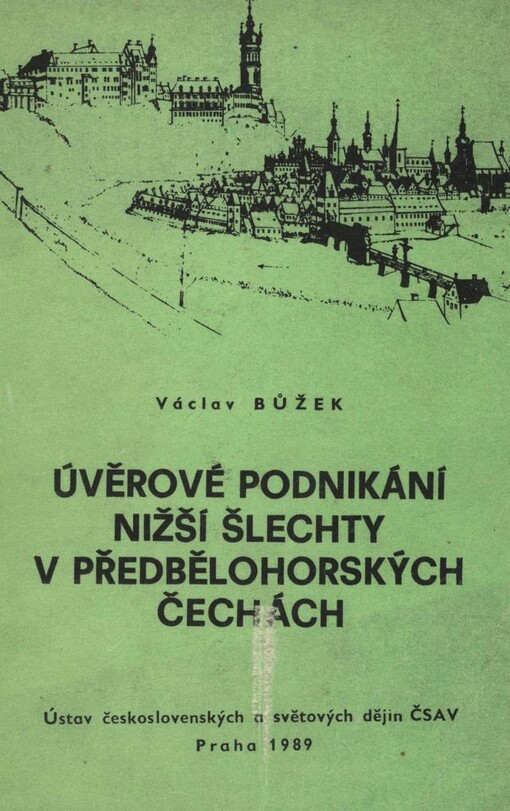 Úvěrové podnikání nižší šlechty v předbělohorských Čechách