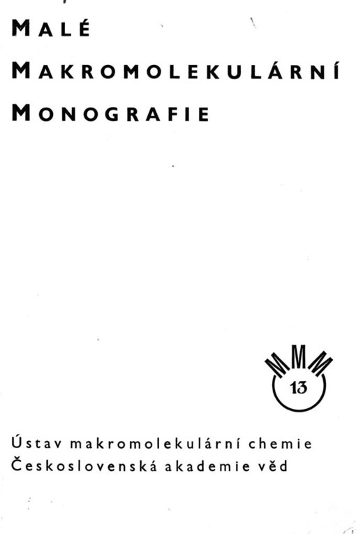 Vybrané kapitoly z teorie chemické vazby