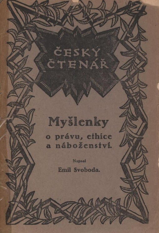 Myšlenky o právu, ethice a náboženství