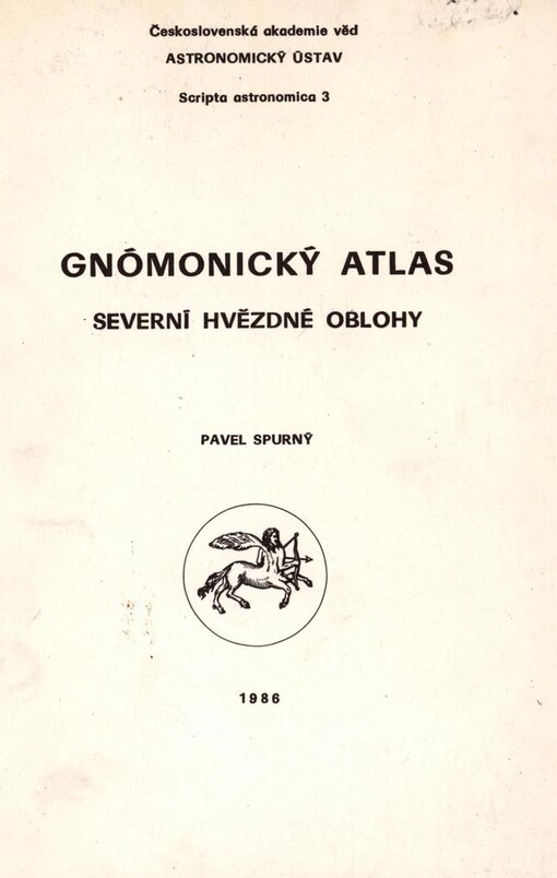 Gnómický atlas severní hvězdné oblohy