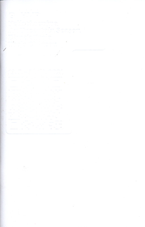 Nejistá sezóna : Zámek Troja = An uncertain season : Troja Château