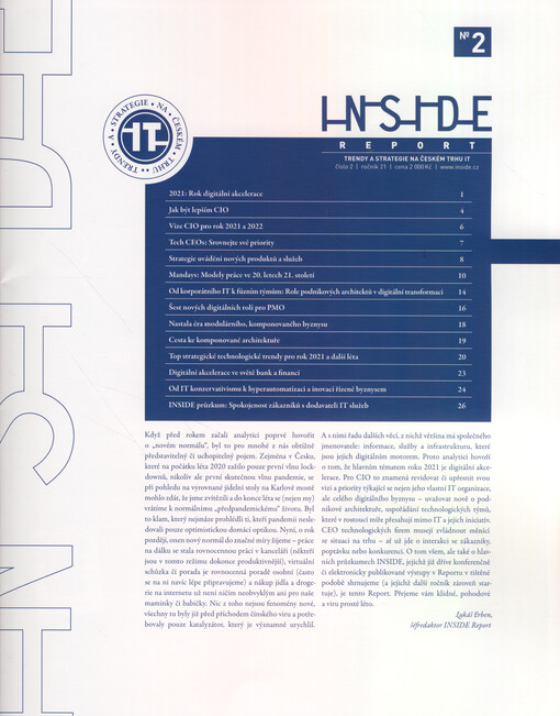 Inside IT : trendy a strategie na českém trhu IT