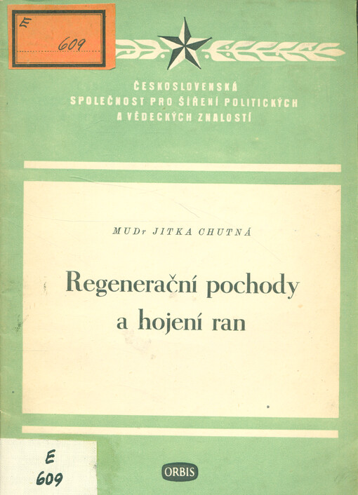 Regenerační pochody a hojení ran 