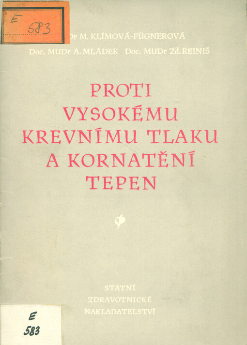 Proti vysokému krevnímu tlaku a kornatění tepen 